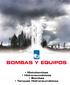 BOMBAS Y EQUIPOS. Motobombas Hidroneumáticos Bombas Tanques Hidroneumáticos