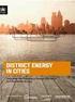 DISTRICT ENERGY IN CITIES