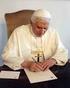 El Año de la Fe por Benedicto XVI.