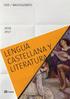 LENGUA CASTELLANA Y LITERATURA OBJETIVOS GENERALES DEL ÁREA SEGUNDO DE BACHILLERATO CURSO 2008/2009