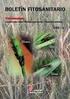 BOLETÍN FITOSANITARIO