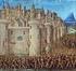 Las Cruzadas. (http://es.wikipedia.org/wiki/cruzadas) Caballeros de la quinta cruzada arriban al fuerte de Damietta