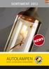Sortiment Autolampen