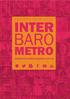 REPORTE MAYO 2015 INTER BARO METRO. Análisis de la política argentina en la red