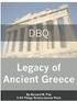 Assessment: The Legacy of Ancient Greece