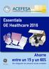 ACEFESA. Essentials GE Healthcare Ahorre entre un 15 y un 60% Sin obligación de comprar varias unidades. Productos para Laboratorio e Industria