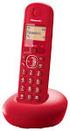 Teléfono KX TGB210. Información general. W[Blanco] R[Rojo] C[Azul] Auriculares (Cantidad) 1. Cantidad de líneas telefónicas 1