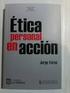 Ética personal en acción. Jorge Yarce