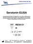 Serotonin ELISA RE C. Instrucciones de Uso