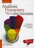 ANÁLISIS FINANCIERO PARA LA TOMA DE DECISIONES