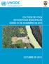 PROYECTO SIMCI II CULTIVOS DE COCA ESTADÍSTICAS MUNICIPALES CENSO 31 DE DICIEMBRE DE 2012 BOGOTÁ, COLOMBIA
