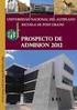 PROSPECTO DE ADMISIÓN