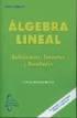 1. Algunas deniciones y resultados del álgebra lineal