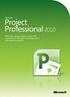 Microsoft Project 2013