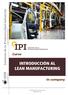 Curso INTRODUCCIÓN AL LEAN MANUFACTURING. In company