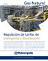Gas Natural. Regulación de tarifas de transporte y distribución. Gerencia Adjunta de Regulación Tarifaria