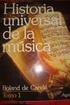 Historia de la Música Universal II