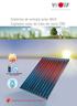 Sistemas de energía solar Wolf Captador solar de tubo de vacío CRK