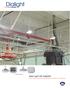 Patent Pending. Area Light LED SafeSite Para aplicaciones industriales interiores y exteriores