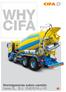 WHY CIFA. Hormigoneras sobre camión Series SL, SLX, ENERGYA y HD