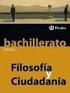 FILOSOFÍA Y CIUDADANÍA 1 DE BACHILLERATO