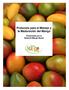 Protocolo para el Manejo y la Maduración del Mango. Presentado por la National Mango Board