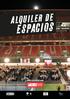 ALQUILER DE ESPACIOS