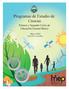 TABLA DE CONTENIDOS. I. INTRODUCCIÓN... 4 Educación científica para una nueva ciudadanía, en el contexto del desarrollo sostenible...