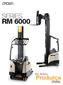 SERIES RM 6000 RM Vea. Alcance. Produzca. más. RM 6095S
