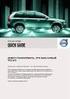 VOLVO XC90 qick guide