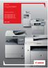 Gama imagerunner. you can. Compacta y productiva. Serie imagerunner 1100 Serie imagerunner 1700 Serie imagerunner 2500 Serie imagerunner C1028