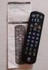 RM94904 Universal. Remote Control INSTRUCTION MANUAL