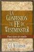 CONFESIÓN DE FE DE WESTMINSTER