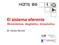 Anatomía Fisiología y mecanismos de acción en la audición Medición de su actividad Aproximación terapéutica a los desórdenes en el sist.