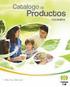 Catálogo de productos