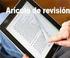 Cuál es el objetivo de una revisión bibliográfica? What is the function of a review article?