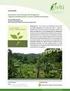 Introducción a la ecología de los bosques tropicales húmedos