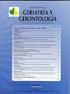 Publicación Periódica de Gerontología y Geriatría RNPS 2110 ISSN Vol.5. No Presentación de Caso