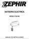 BATIDORA ELECTRICA MODELO: ZHC456