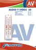 AUDIO Y VIDEO AUDIO Y VIDEO AUDIO Y VIDEO 28. Productos Varios Radio Control Remoto Electrodomésticos. pag. 412 pag. 413 pag. 414 pag.