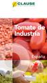 Tomate de Industria. España