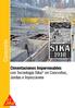 Concrete. Cimentaciones Impermeables con Tecnología Sika en Concretos, Juntas e Inyecciones