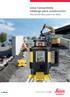 Leica Geosystems Catálogo para construcción Herramientas para la obra