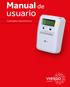 Manual de usuario. Contador electrónico