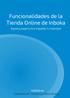 LISTA DE FUNCIONALIDADES DE LA TIENDA ONLINE