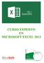 Curso experto en Microsoft Excel 2013 Alfredo Rico RicoSoft 2014 Página 1