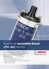 Bobinas de encendido Bosch Por qué usarlas?