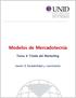 Modelos de Mercadotecnia Tema 3: Triada del Marketing