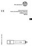 Instrucciones de uso Sensor de temperatura por infrarrojos. TW70xx / / 2012