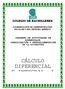 CÁLCULO DIFERENCIAL E INTEGRAL I CÁLCULO DIFERENCIAL E INTEGRAL I CUADERNO DE ACTIVIDADES DE APRENDIZAJE, CONSOLIDACIÓN Y RETROALIMENTACIÓN